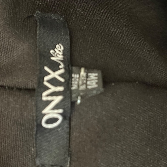 Onyx Evening Black Dress - Picture 10 of 10